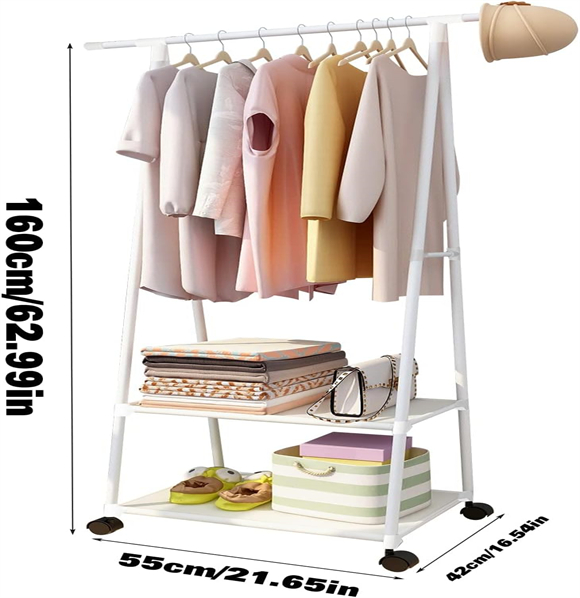 Shoe rack with cover